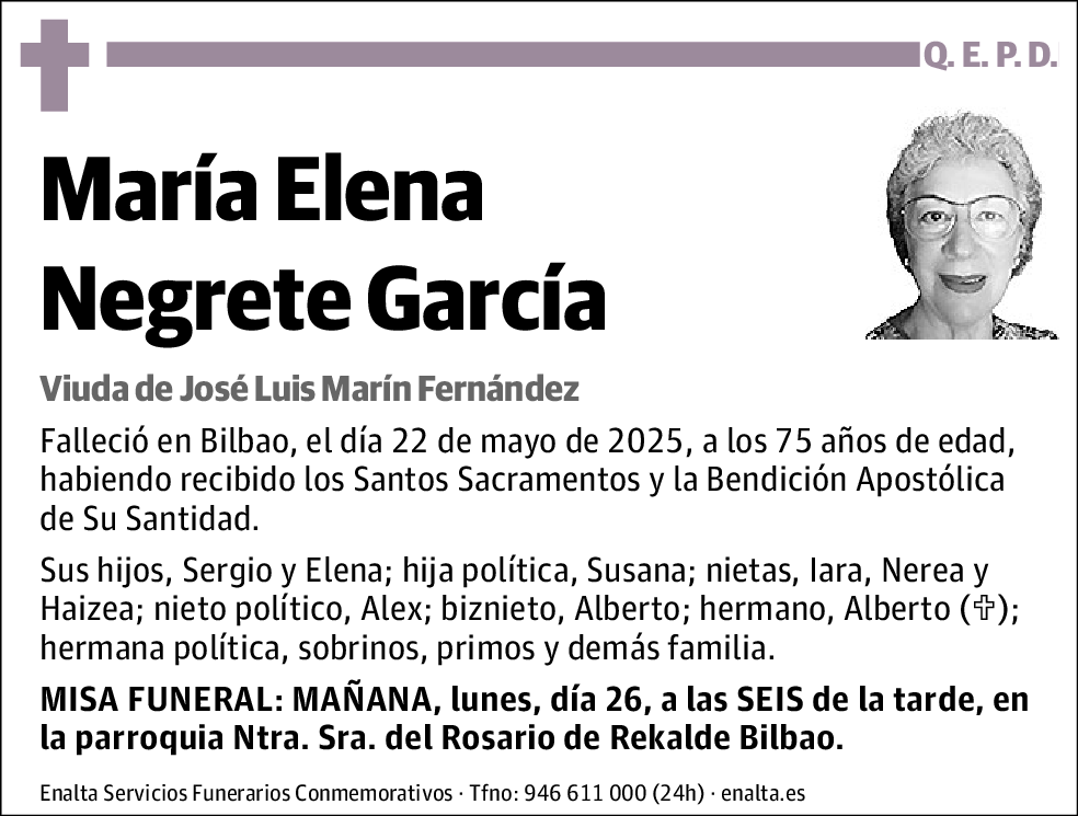 María Elena Negrete García