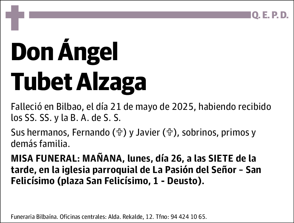 Ángel Tubet Alzaga