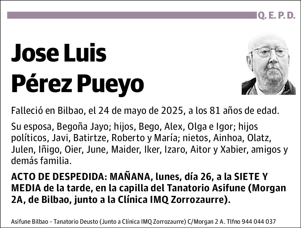 Jose Luis Pérez Pueyo