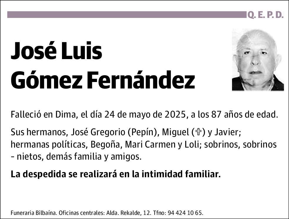 José Luis Gómez Fernández
