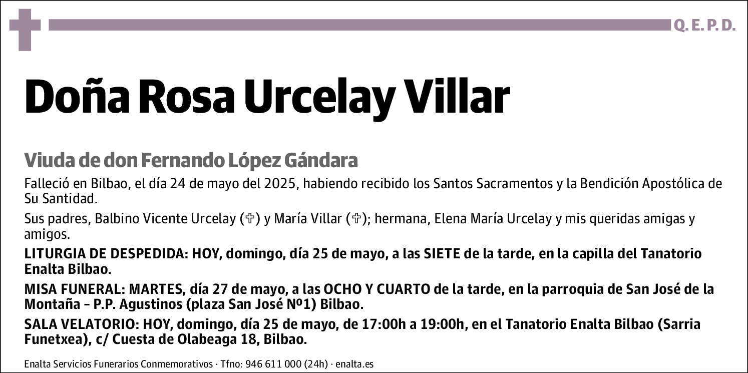 Rosa Urcelay Villar