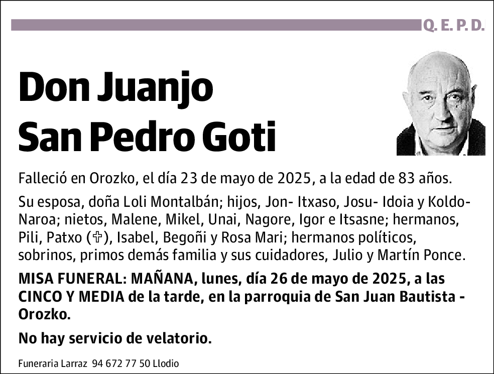 Juanjo San Pedro Goti