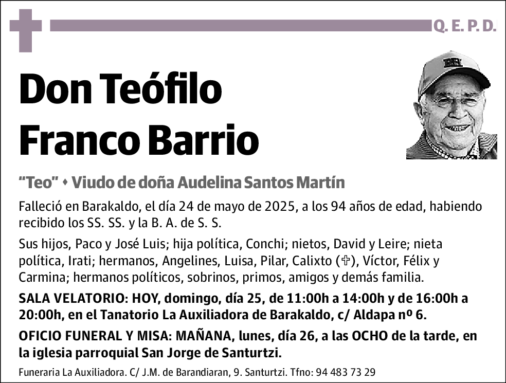 Teófilo Franco Barrio