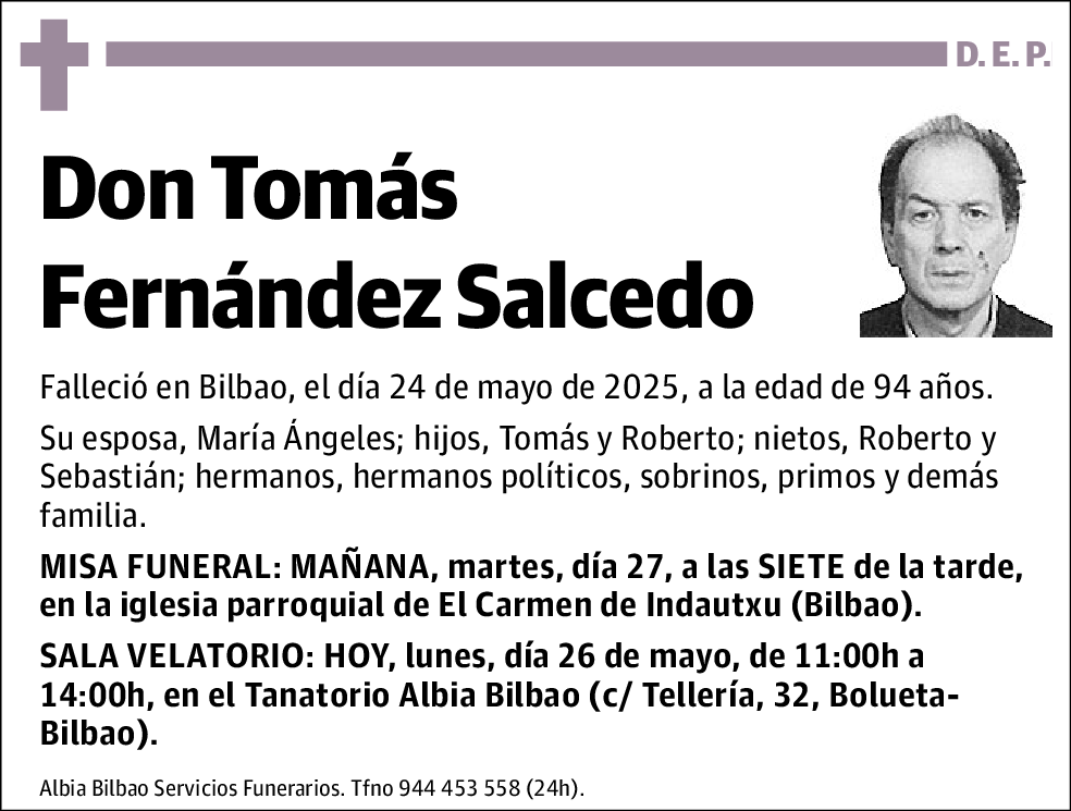 Tomás Fernández Salcedo