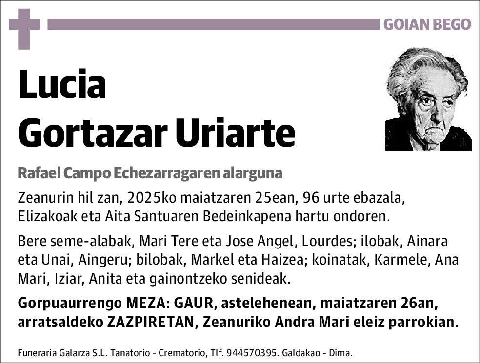 Lucia Gortazar Uriarte