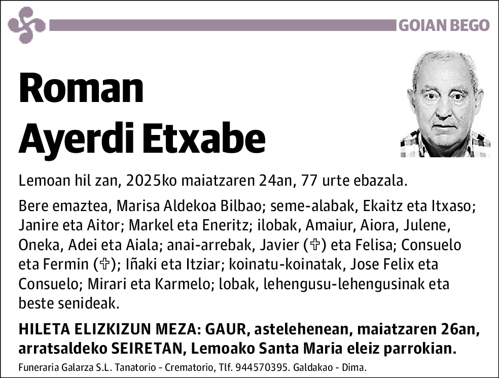 Roman Ayerdi Etxabe