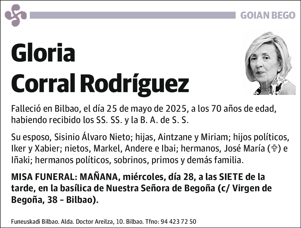 Gloria Corral Rodríguez