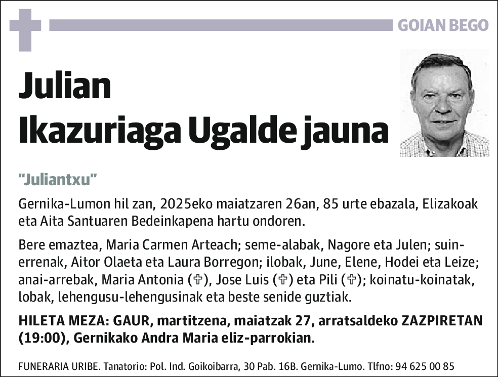 Julian Ikazuriaga Ugalde