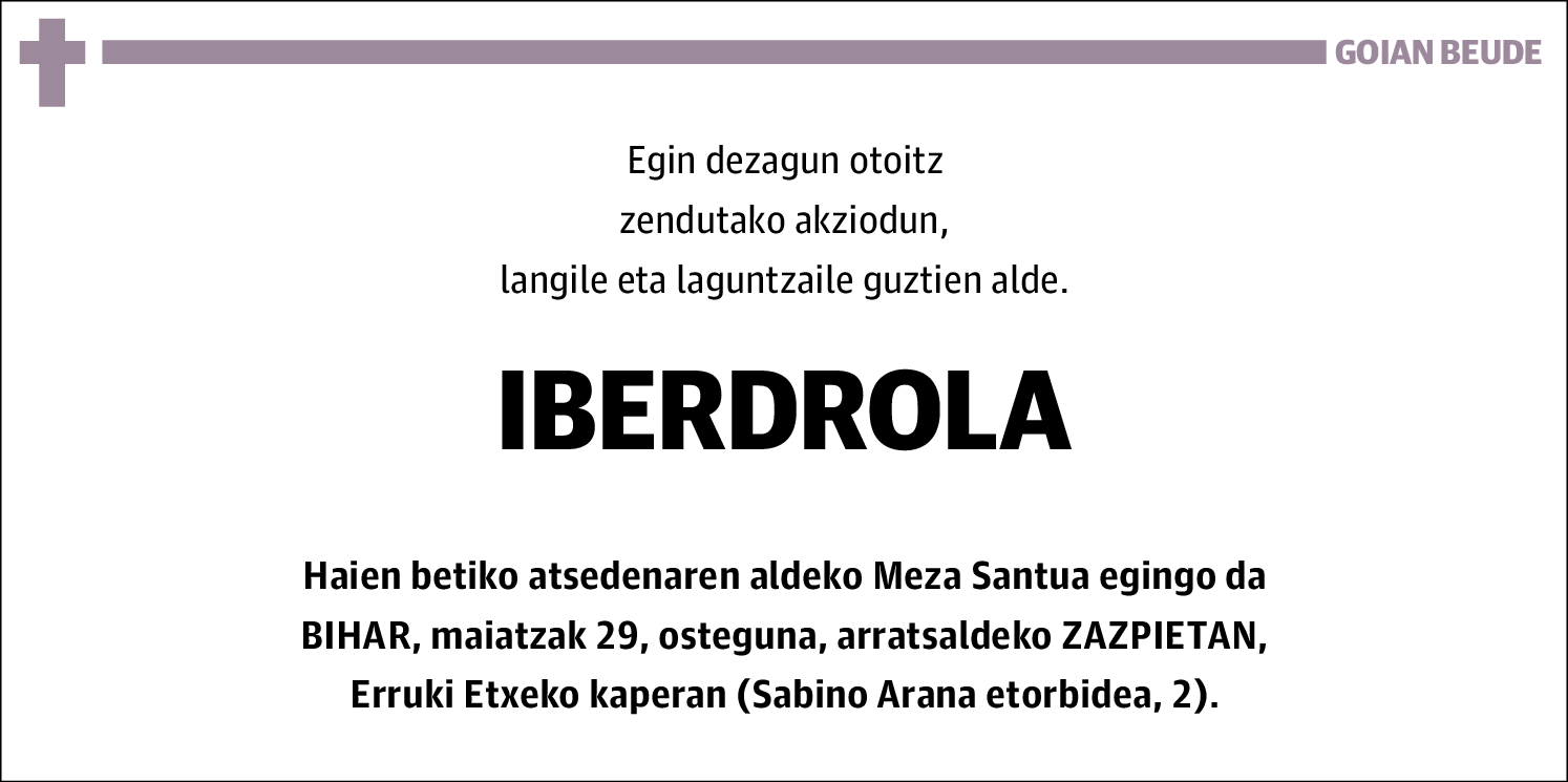 Iberdrola (Euskera)