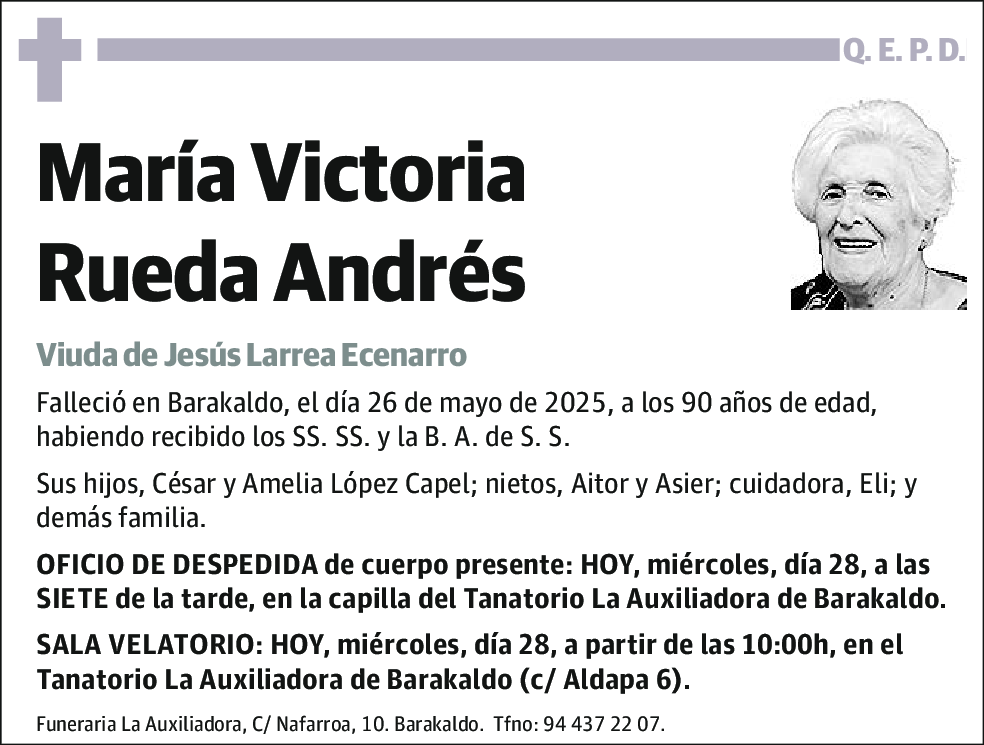 María Victoria Rueda Andrés