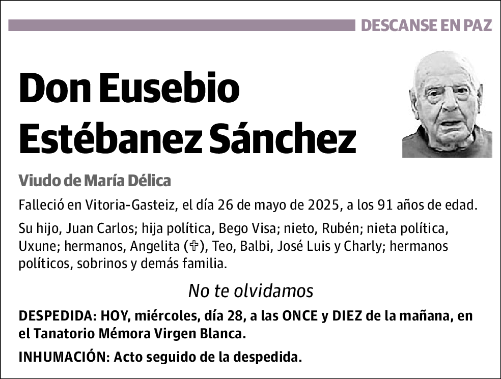 Eusebio Estébanez Sánchez