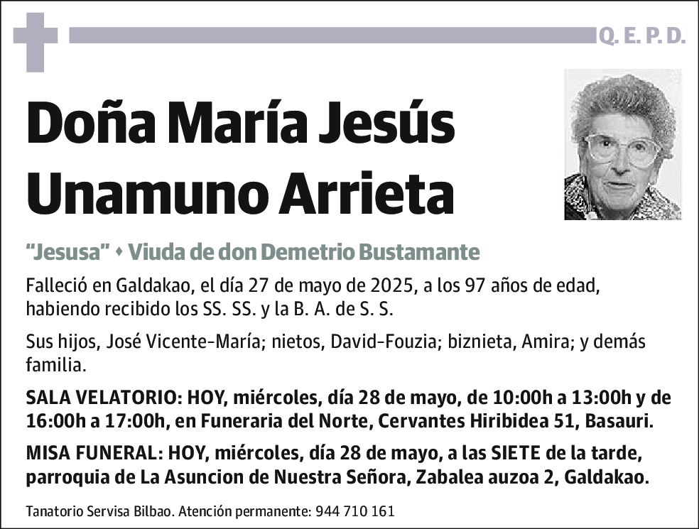 María Jesús Unamuno Arrieta