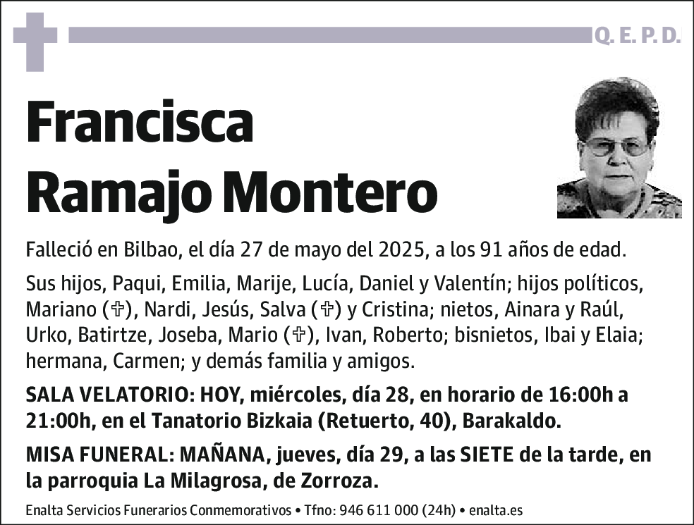 Francisca Ramajo Montero