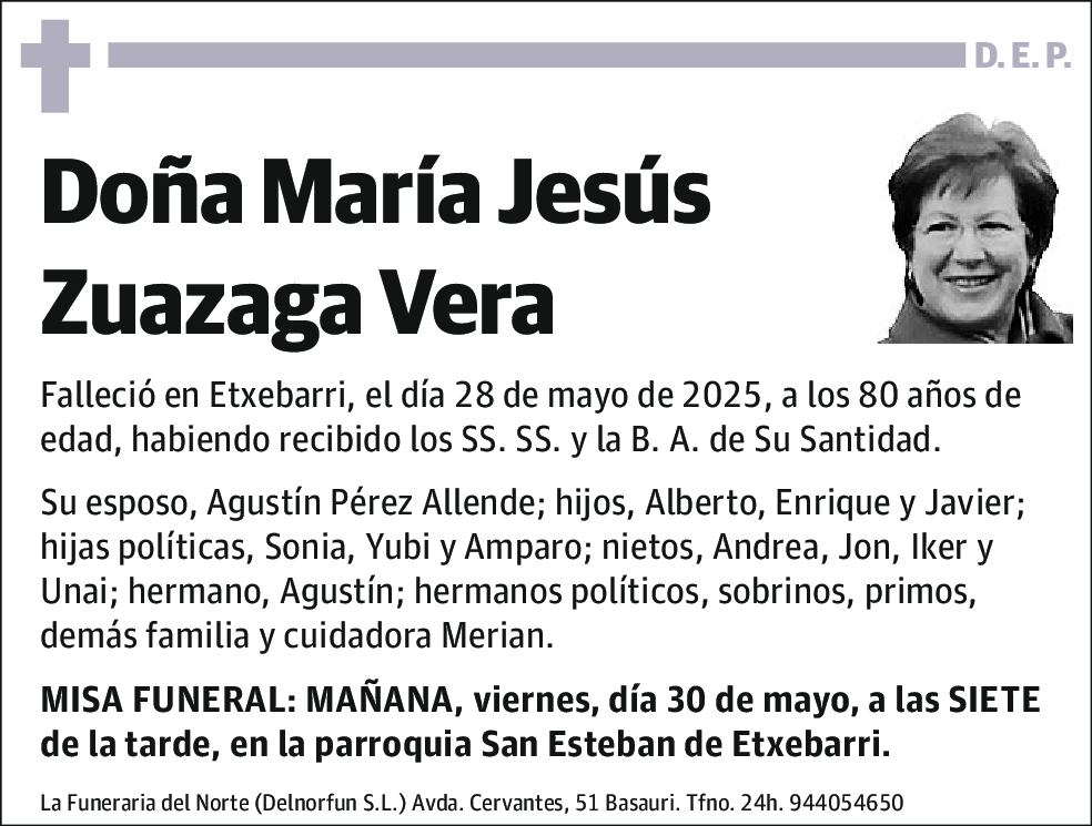 María Jesús Zuazaga Vera