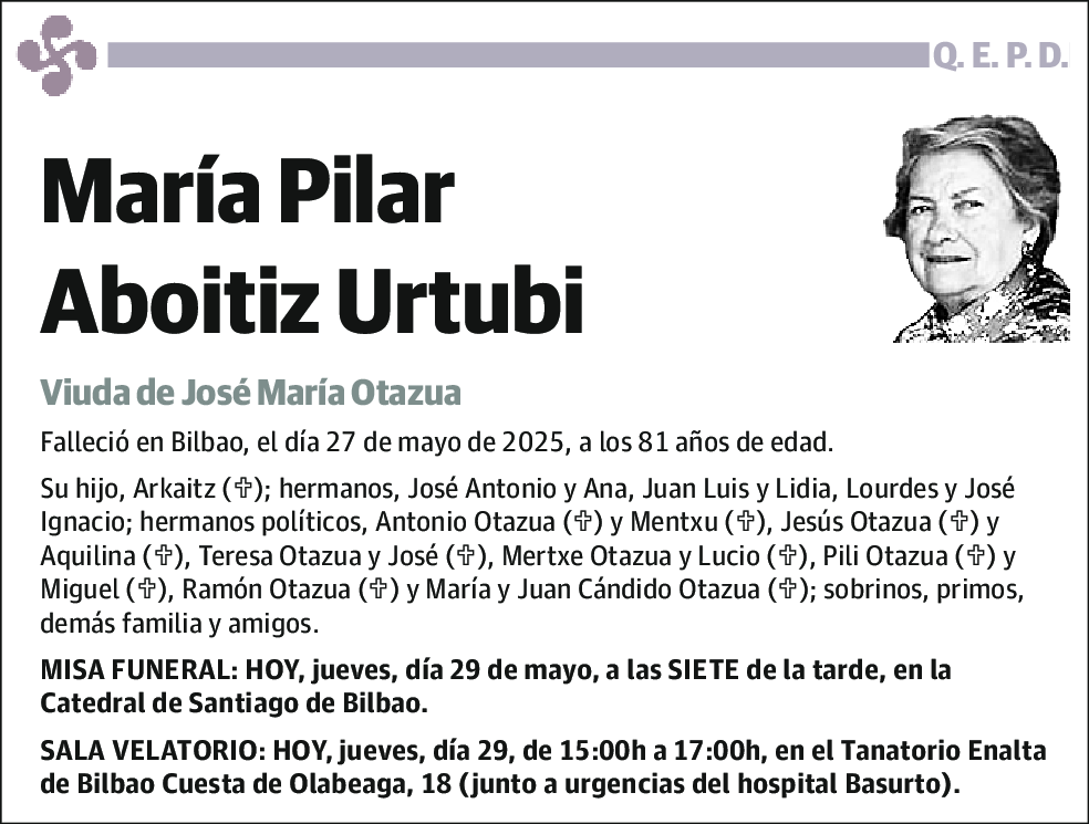 María Pilar Aboitiz Urtubi