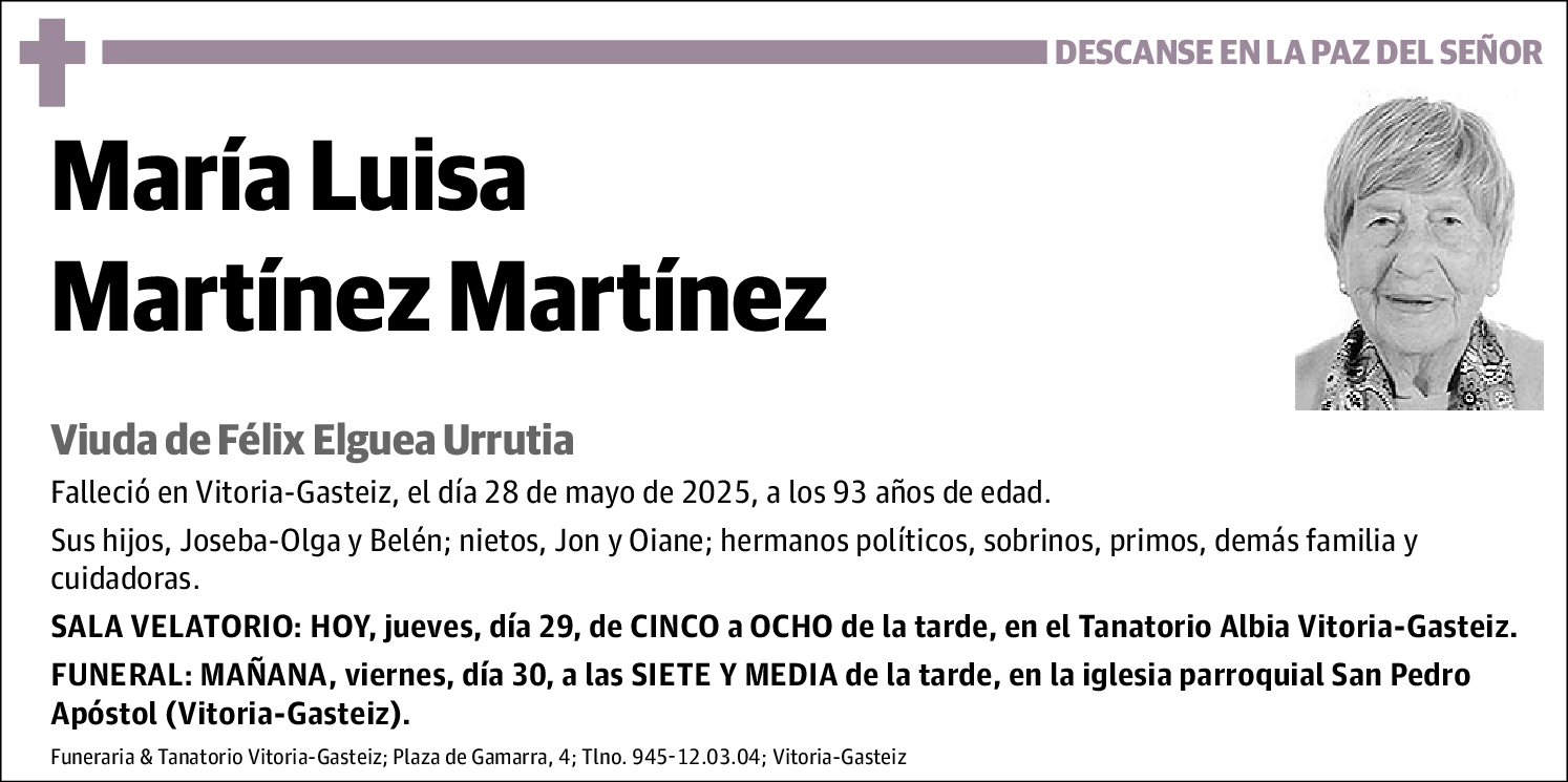María Luisa Martínez Martínez