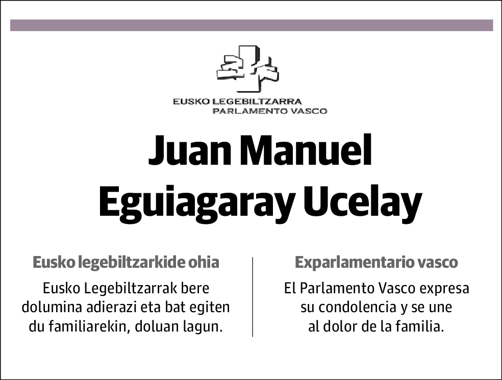 Juan Manuel Eguiagaray Ucelay