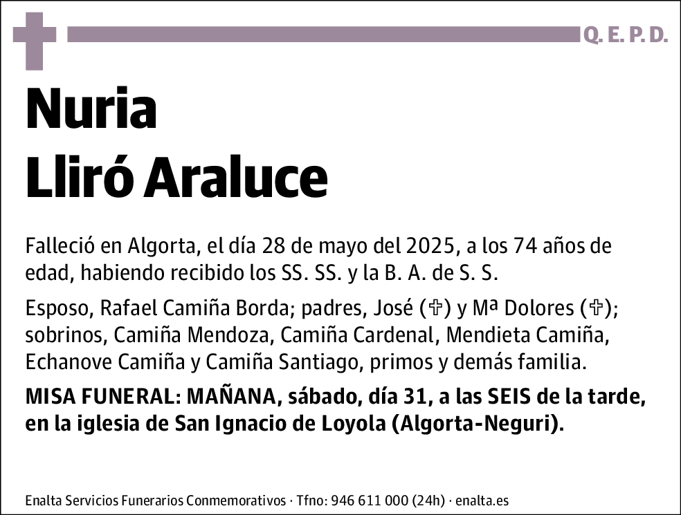 Nuria Lliró Araluce