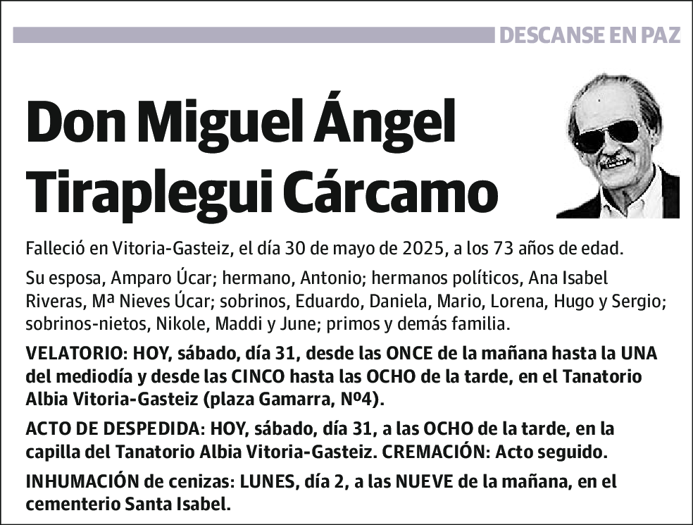 Miguel Ángel Tiraplegui Cárcamo