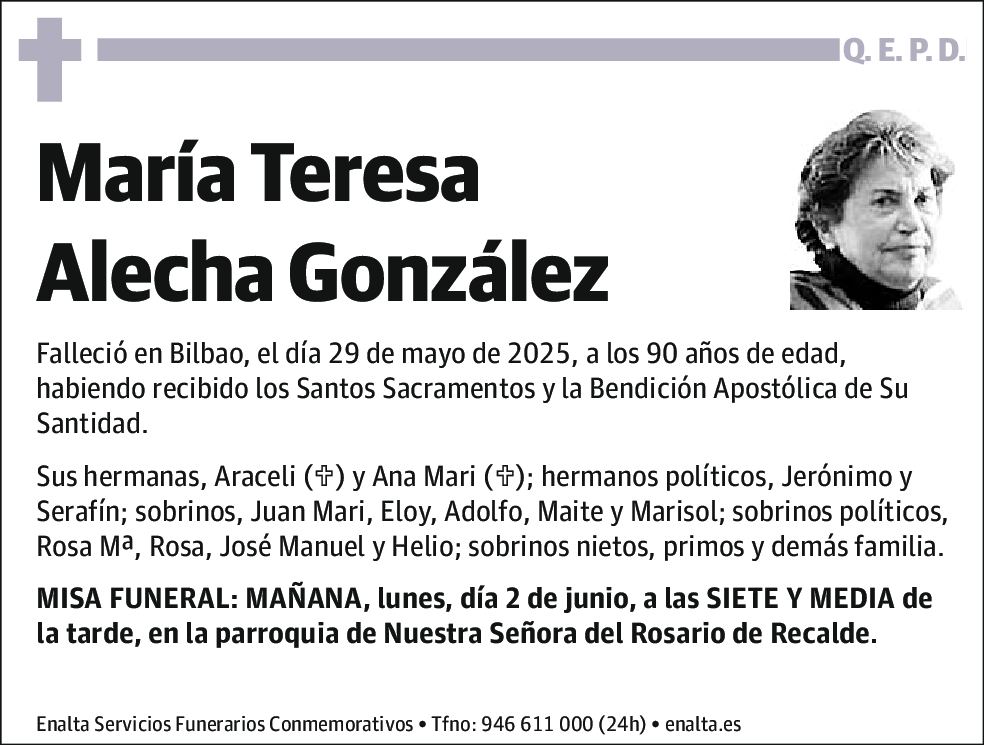 María Teresa Alecha González