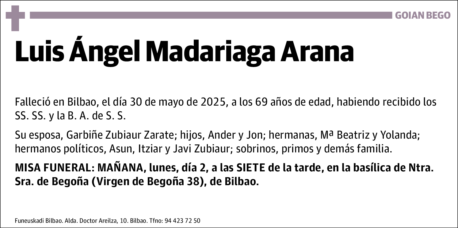 Luis Ángel Madariaga Arana