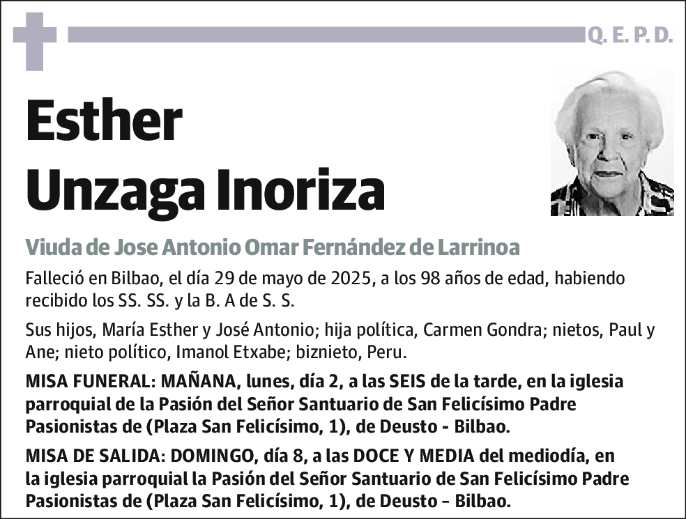 Esther Unzaga Inoriza