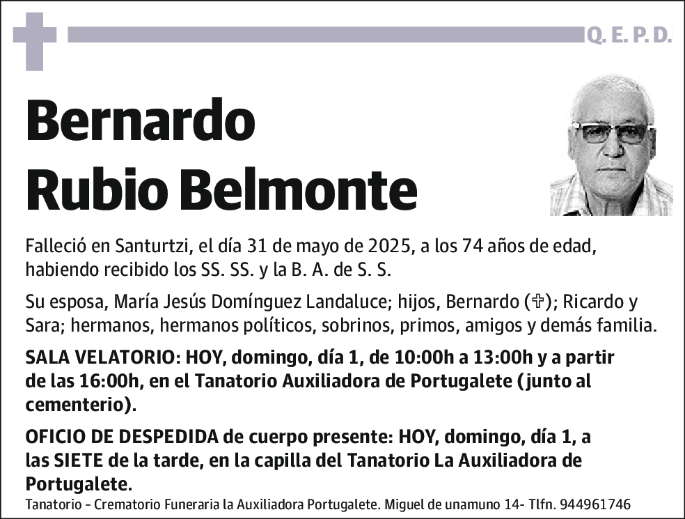 Bernardo Rubio Belmonte
