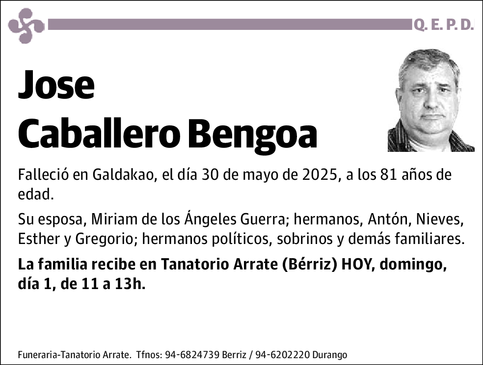 Jose Caballero Bengoa
