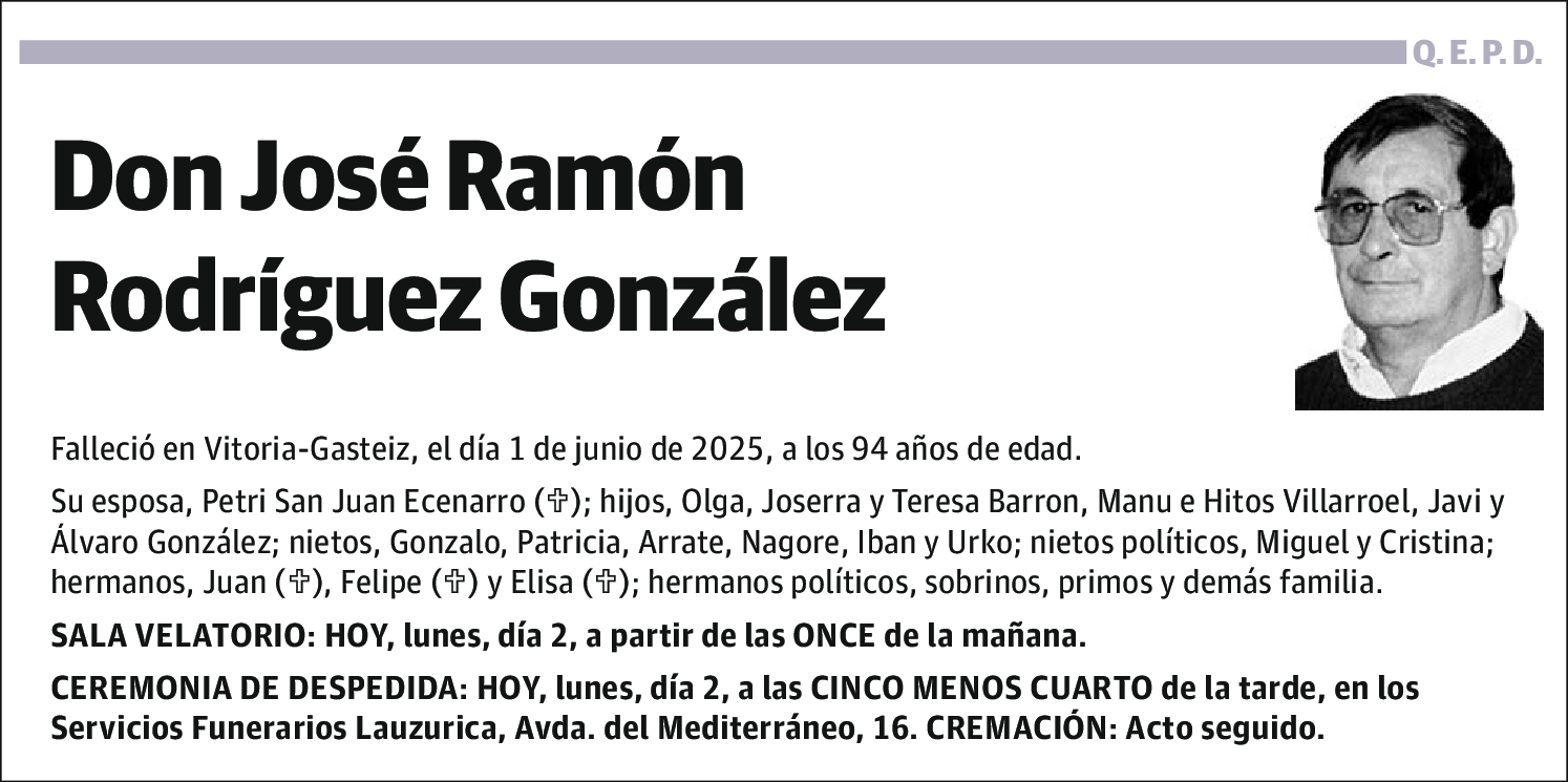 José Ramón Rodríguez González