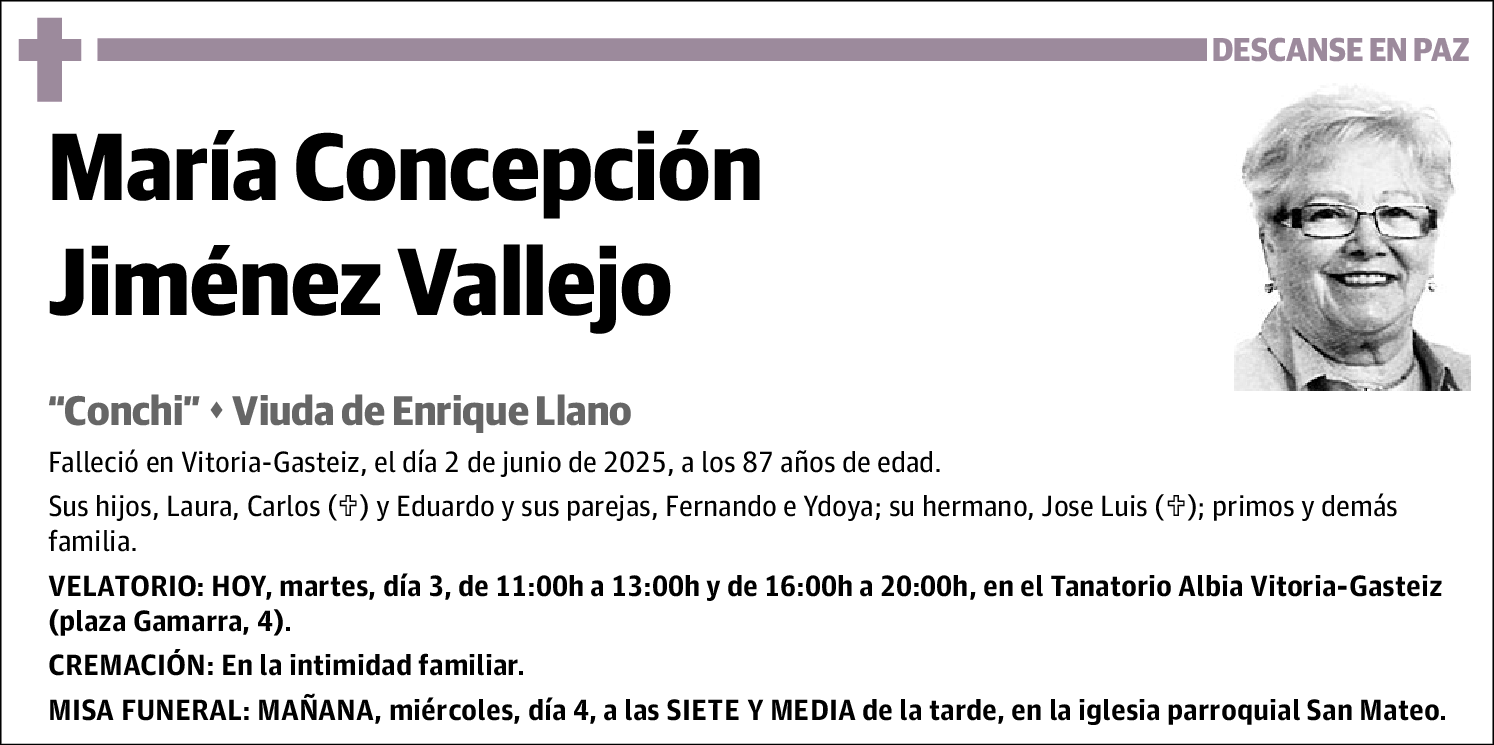 María Concepción Jiménez Vallejo