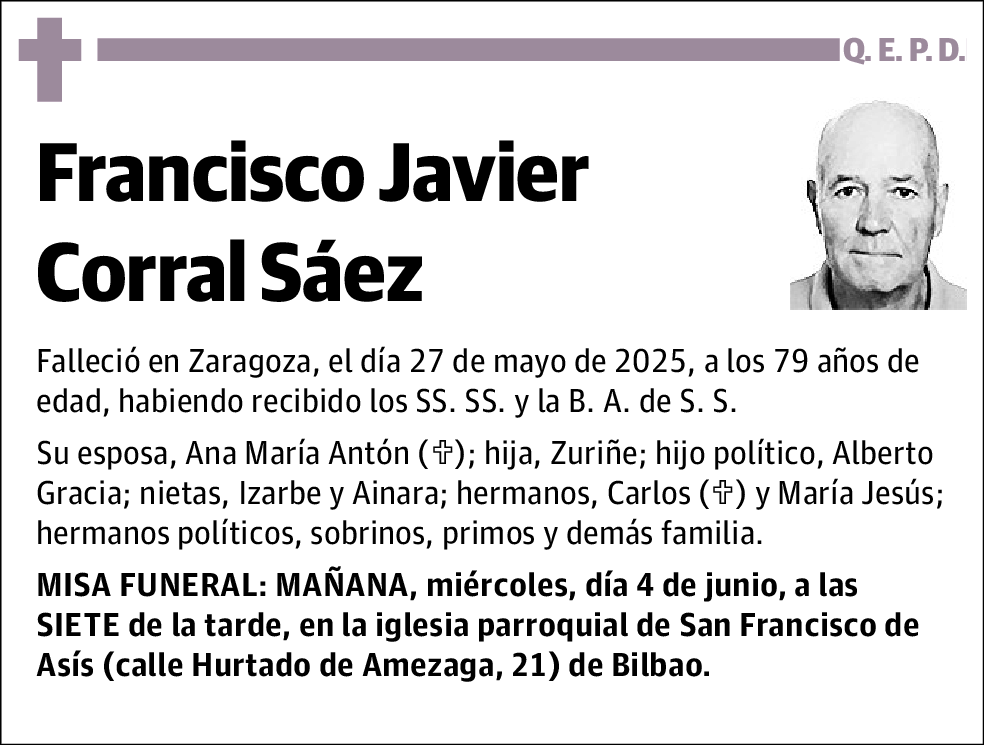 Francisco Javier Corral Sáez