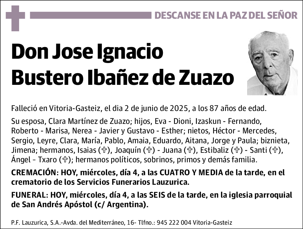 Jose IgnacioBustero Ibañez de Zuazo
