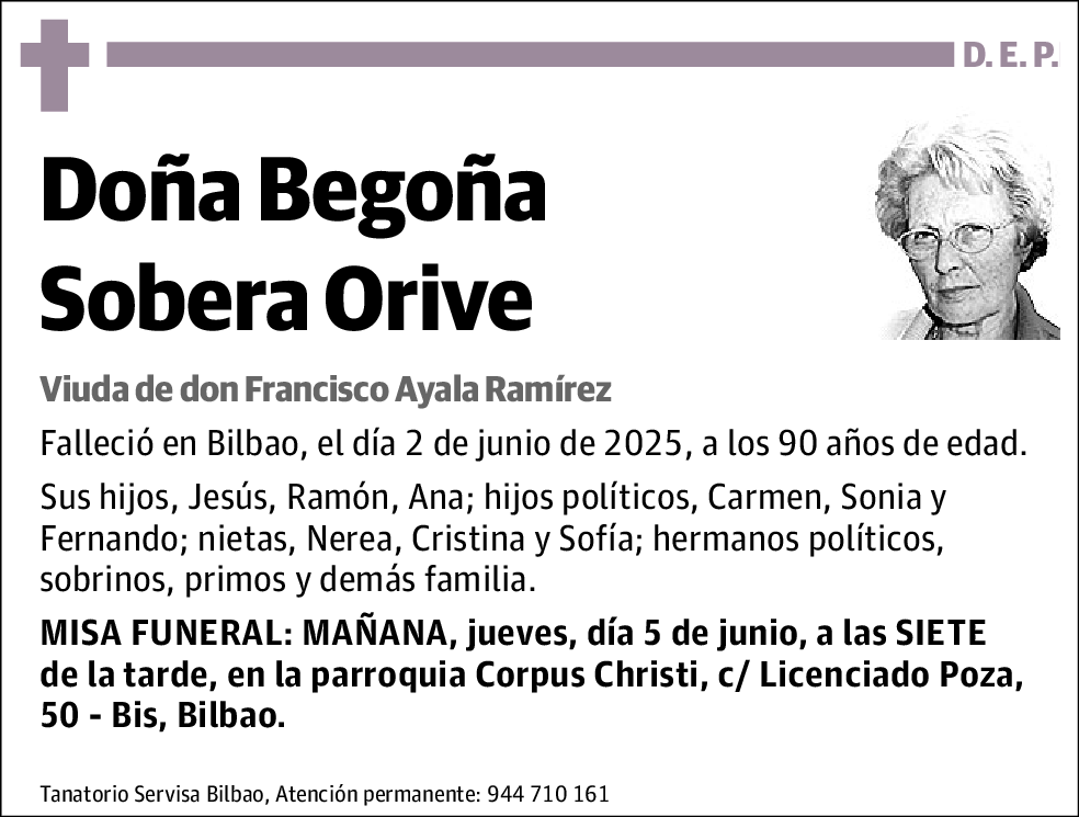Begoña Sobera Orive