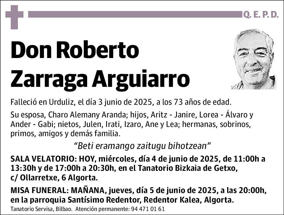 Roberto Zarraga Arguiarro