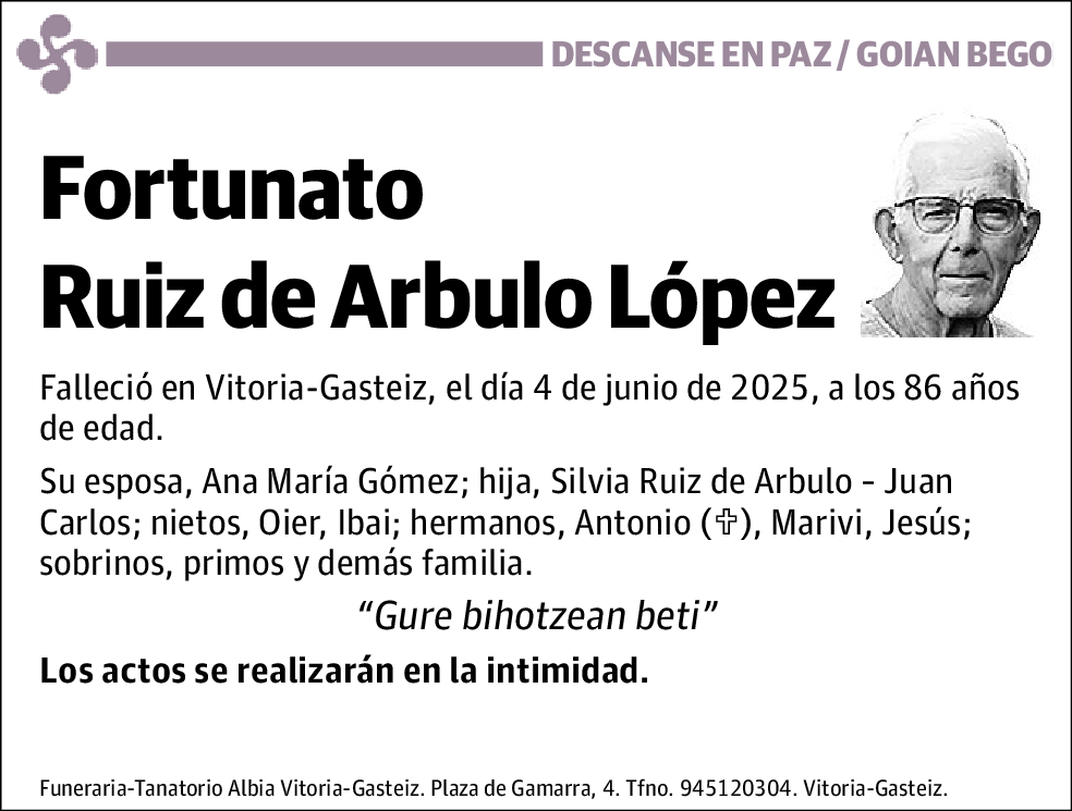 Fortunato Ruiz de Arbulo