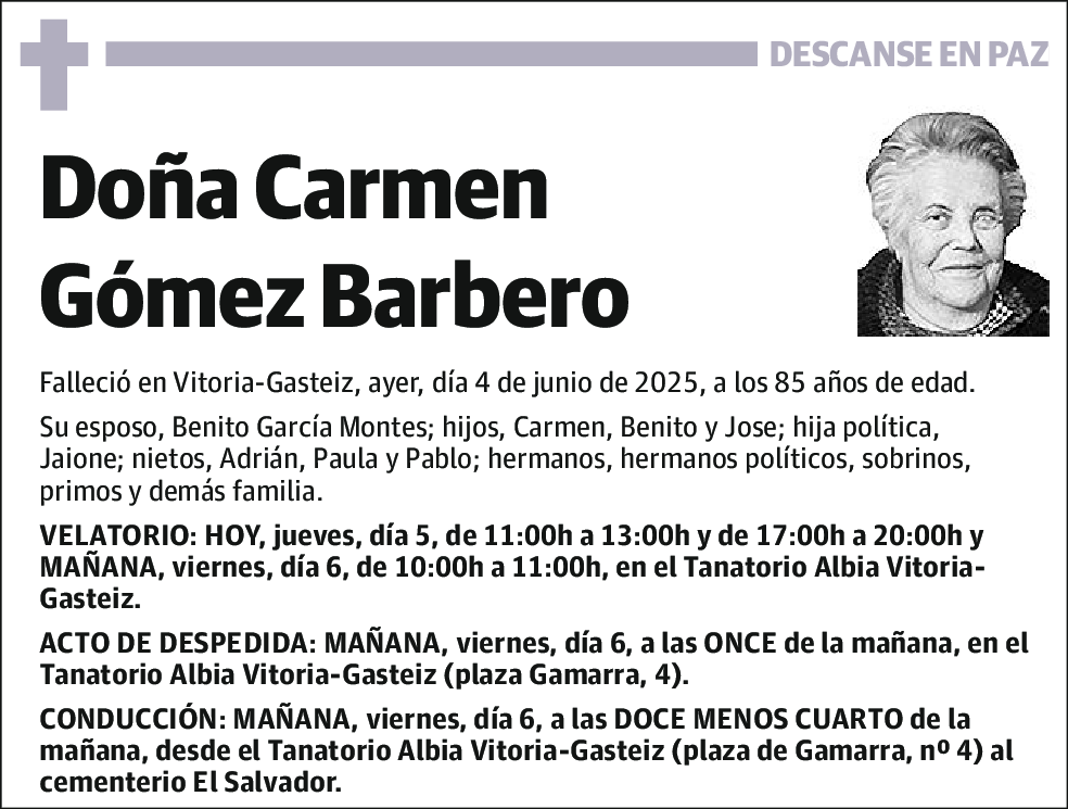 Carmen Gómez Barbero