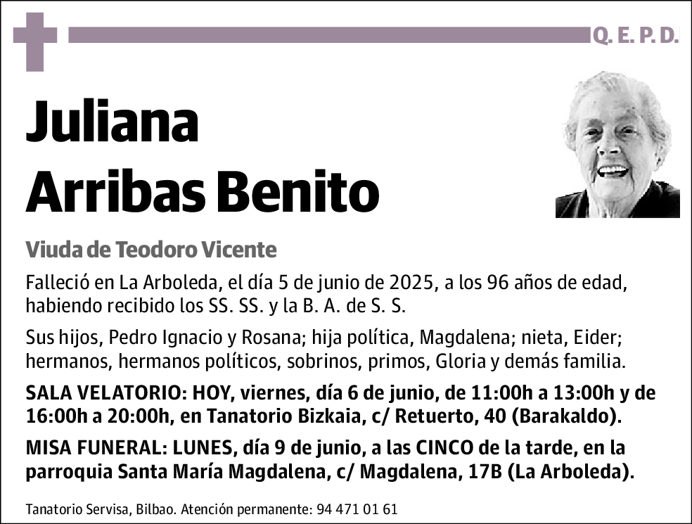Juliana Arribas Benito