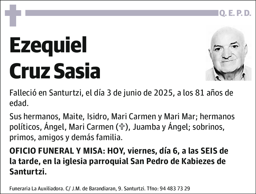Ezequiel Cruz Sasia