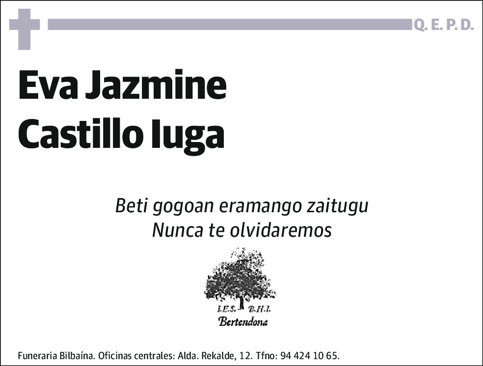 Eva Jazmine Castillo Iuga