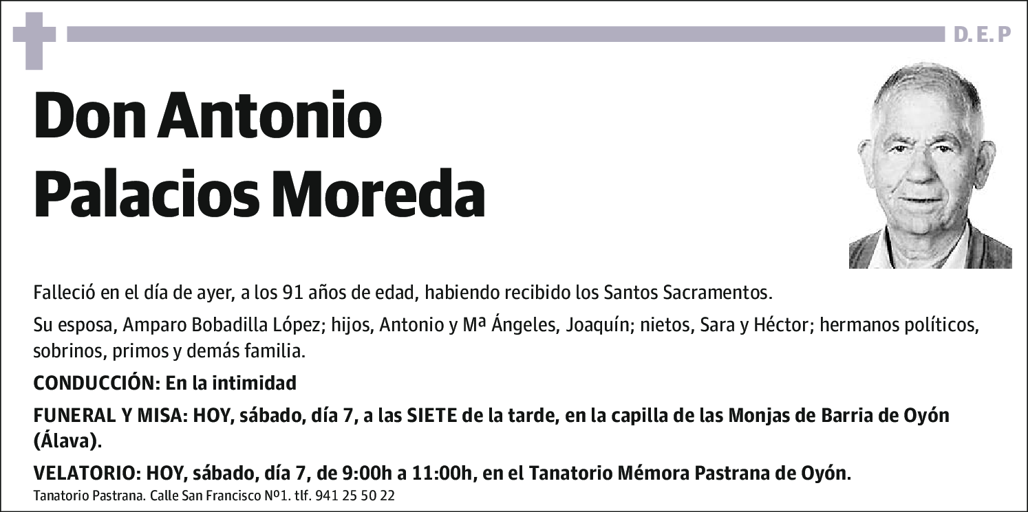 Antonio Palacios Moreda