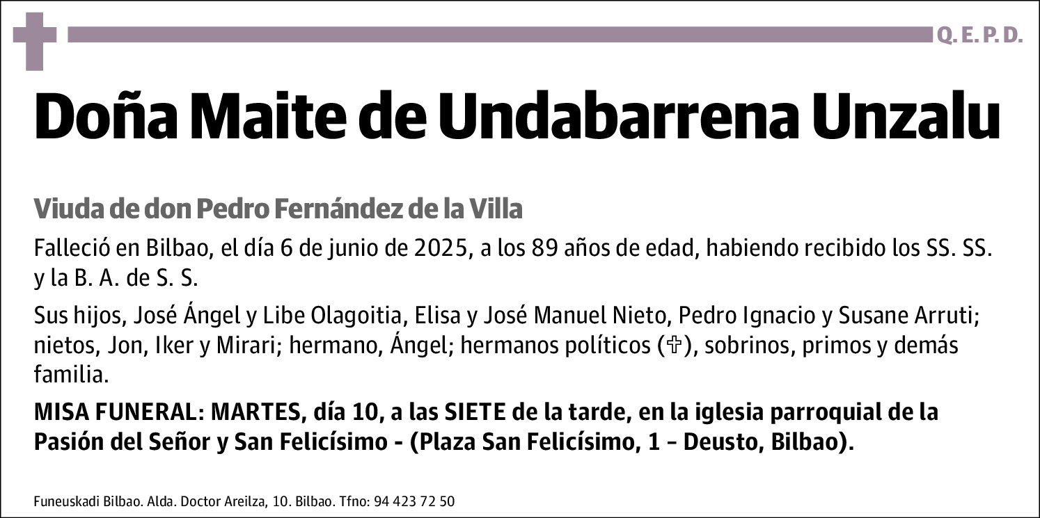 Maite de Undabarrena Unzalu