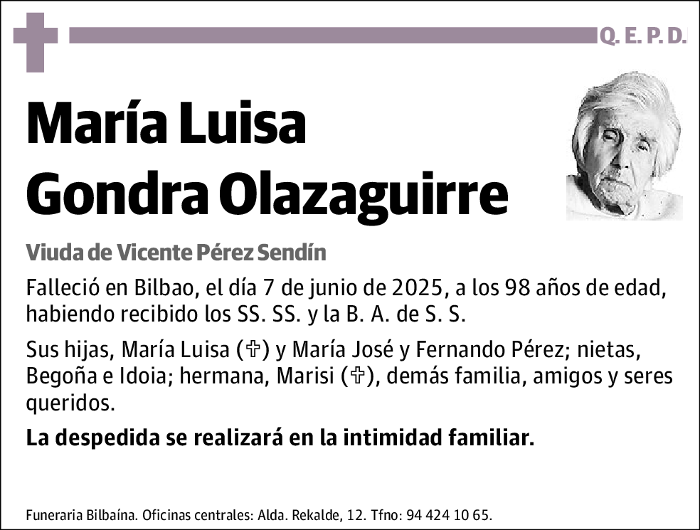 María Luisa Gondra Olazaguirre