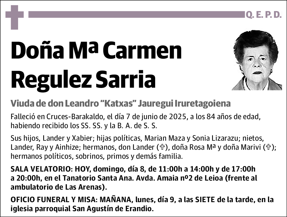 Mªcarmen Regulez Sarria