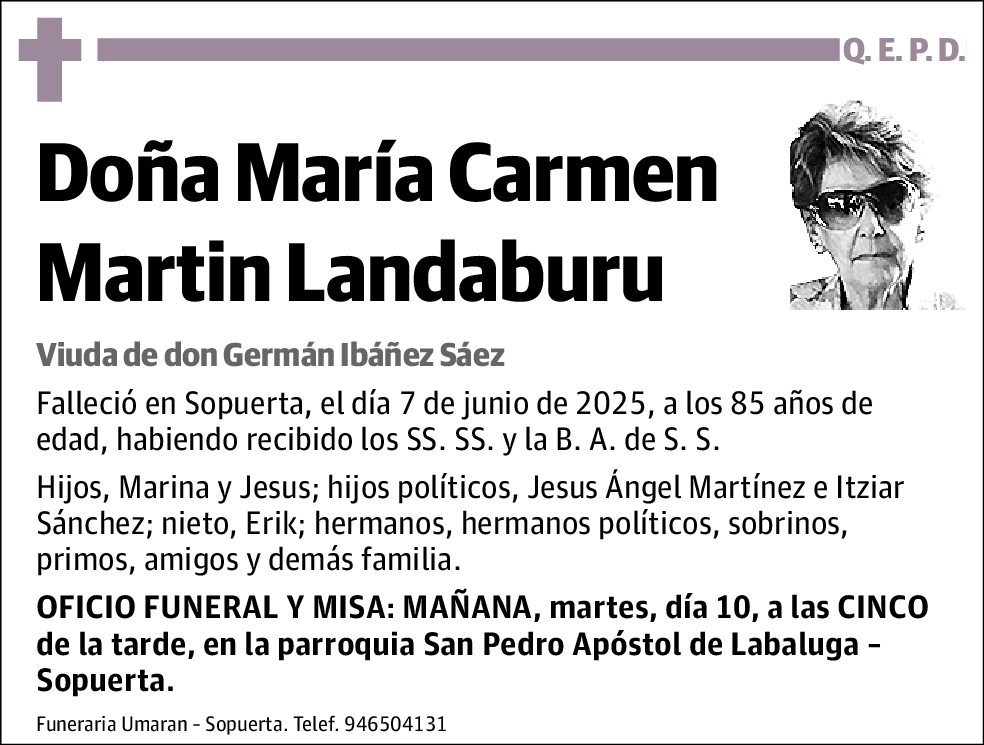 María Carmen Martin Landaburu