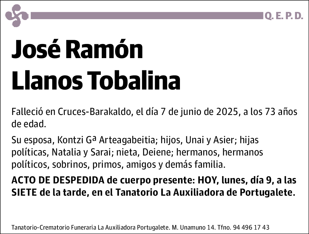 José Ramón Llanos Tobalina
