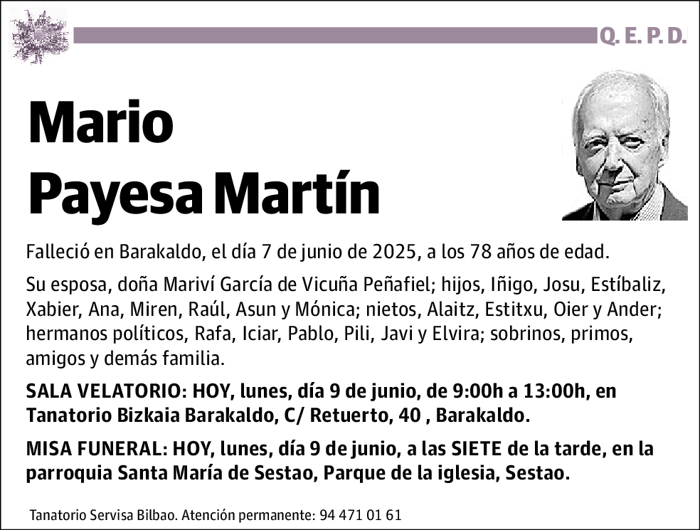 Mario Payesa Martín