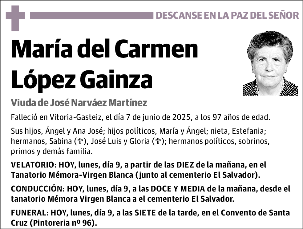 María del Carmen López Gainza