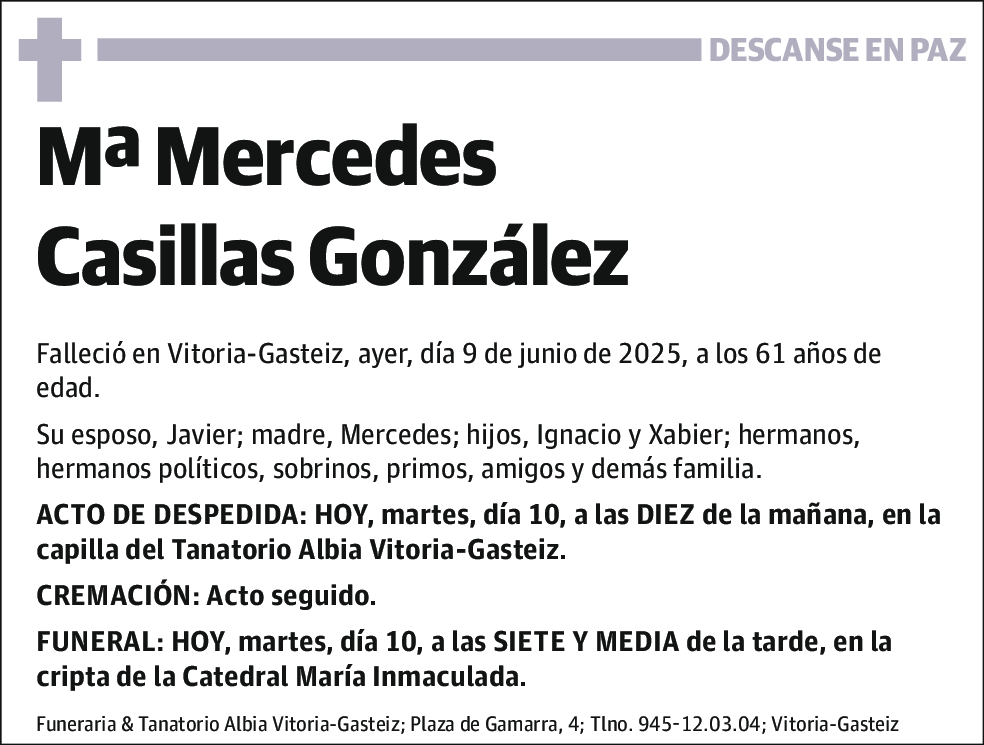 María Mercedes Casillas González