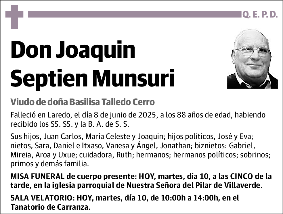 Joaquin Septien Munsuri
