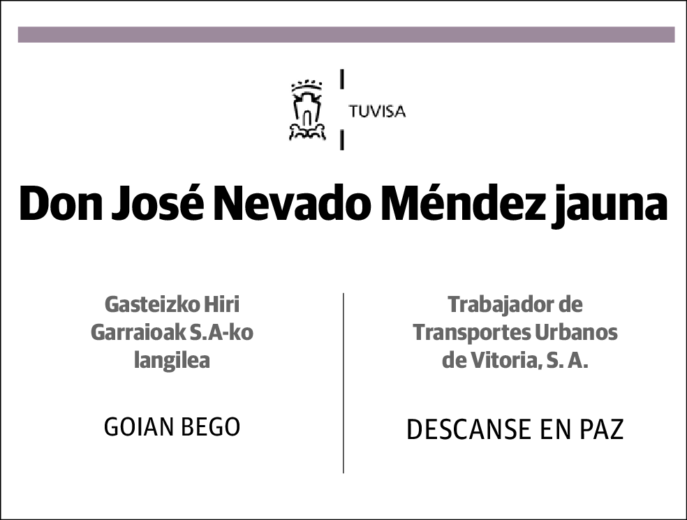 Jose Nevado Mendez